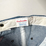 Vintage 90's CobbleStore Richmond Denim Suede Hat
