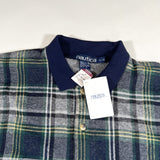 Vintage 90's Nautica Plaid Polo Shirt