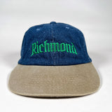 Vintage 90's CobbleStore Richmond Denim Beige Hat