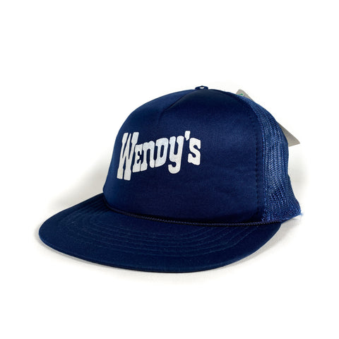 Vintage 80's Wendy's Trucker Hat