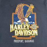 Vintage 80's Harley Davidson Eagle Bahamas T-Shirt