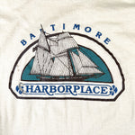 Vintage 80’s Baltimore Harborplace Tall Ship Graphic T-Shirt