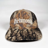 Vintage 90's CobbleStore Richmond Sniper Camo Trucker Hat
