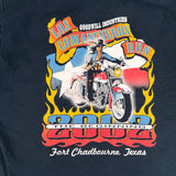 Vintage 2002 Goodwill Comancheros Run Biker T-Shirt