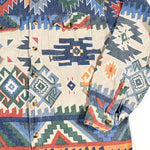 Vintage 90's Big Rock Canyon Aztec Button Up Shirt