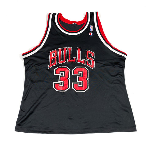 Vintage 90's Scotty Pippen Chicago Bulls Champion Jersey
