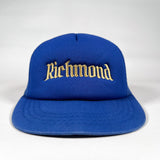 Vintage 90's CobbleStore Richmond Blue Foam Trucker Hat