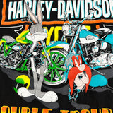 Vintage 1993 Harley Davidson Looney Tunes T-Shirt