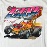 Vintage 1988 Cris Eash World of Outlaws Sprint Car Racing T-Shirt