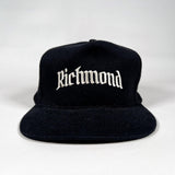 Vintage 90's CobbleStore Richmond Black Cotton Otto Hat