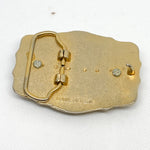 Vintage 90's Ornate Initial “R” Western Monogram Belt Buckle
