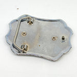 Vintage 90's Western Dual Horse Head Design Belt Buckle