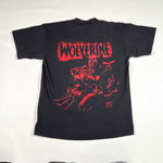 Vintage 1994 Wolverine Big Face X-Men Marvel T-Shirt