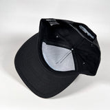 Vintage 90's CobbleStore Richmond Black & Baby Blue Hat