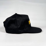 Vintage 90's CobbleStore Richmond Black & Gold Hat