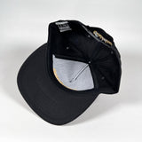 Vintage 90's CobbleStore Richmond Black & Gold Hat