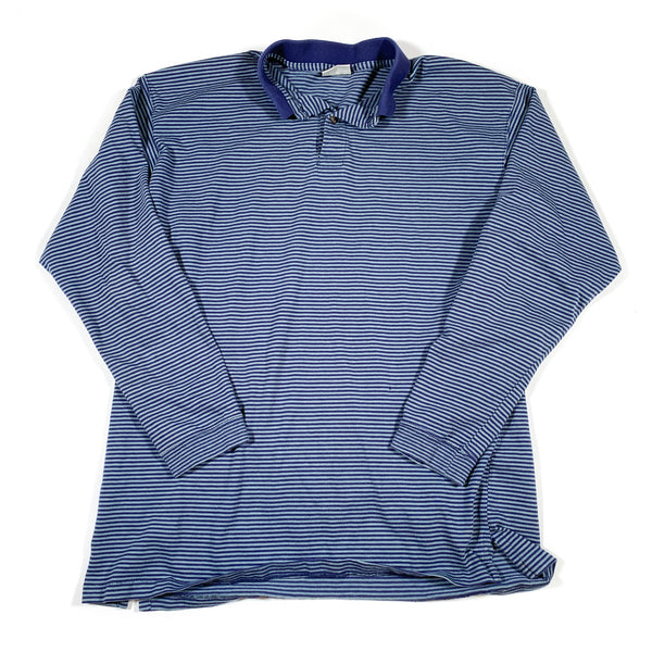 90’s LLBean Rugby shirts Vintage 90's LL Bean Striped Rugby Shirt – CobbleStore Vintage