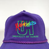 Vintage 80's University of Hawaii Rainbows Hat