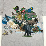 Vintage 1994 Endangered Species Habitat Animal T-Shirt