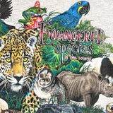 Vintage 1994 Endangered Species Habitat Animal T-Shirt