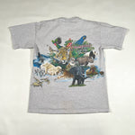 Vintage 1994 Endangered Species Habitat Animal T-Shirt