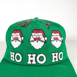 Vintage 90's Ho Ho Ho Christmas Santa Hat