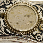 Vintage 70's Eisenhower Bicentennial Dollar Western Belt Buckle