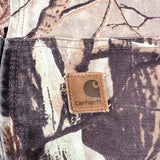 Vintage Y2K Carhartt Realtree Camo Hooded Work Jacket