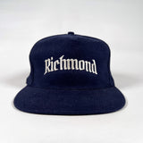Vintage 90's CobbleStore Richmond Navy Blue Cotton Otto Hat
