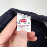 Vintage 90's CobbleStore Richmond Navy Blue Cotton Otto Hat