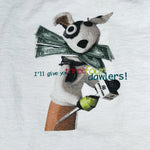 Vintage 90's Pets.com Dog Sock Puppet T-Shirt