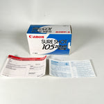 Vintage 1997 Canon Sure Shot 105 Zoom Date 35mm Film Camera