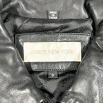 Vintage Y2K Preston & York Black Leather Jacket