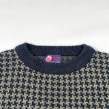 Vintage 90’s Trading Company Houndstooth Knit Sweater