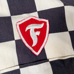 Vintage 60's Firestone Checkered Flag Lion Uniform Shirt