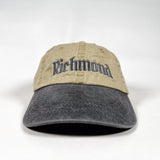 Vintage 90's CobbleStore Richmond Gray Anvil Strapback Hat