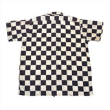 Vintage 60's Firestone Checkered Flag Lion Uniform Shirt