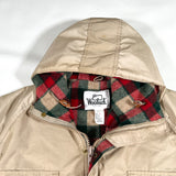 Vintage 80's Woolrich Hooded Barn Jacket