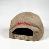Vintage 90's CobbleStore Richmond Yupoong Beige Snapback Hat