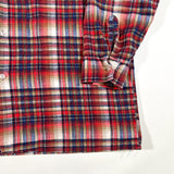 Vintage 80's Big Donlin Plaid Flannel Button Up Shirt