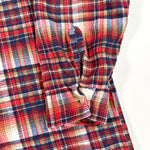 Vintage 80's Big Donlin Plaid Flannel Button Up Shirt