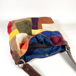 Vintage 90's Patchwork Shoulder Bag Purse