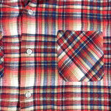 Vintage 80's Big Donlin Plaid Flannel Button Up Shirt