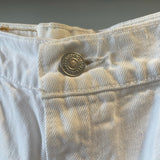 Vintage 1996 Levis 551 White Jeans