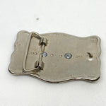 Vintage 90's Trucker Semi-Trailer Two-Tone Scrollwork Belt Buckle