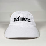 Vintage 90's CobbleStore Richmond White Headshots Dad Hat