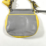 Modern 2013 Coach Legacy Archival Two-Tone Willis Leather Crossbody Purse