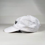 Vintage 90's CobbleStore Richmond White Headshots Dad Hat