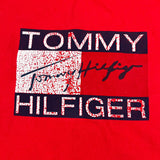 Vintage 90's Tommy Hilfiger Flag Logo T-Shirt