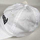 Vintage 90's CobbleStore Richmond White Headshots Dad Hat